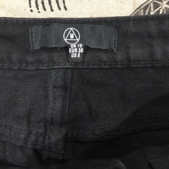 Missguided Raw Hem Denim Skirt - Picture 4 of 5